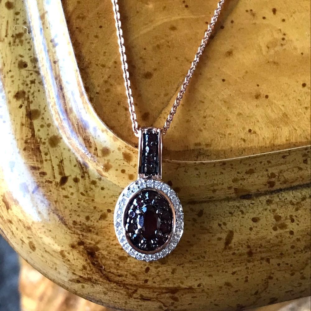 Anthill Garnet Necklace